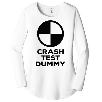 Crash Test Dummy Crash Test Dummy Costume Women's Perfect Tri Tunic Long Sleeve Shirt