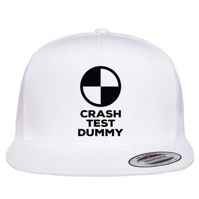 Crash Test Dummy Crash Test Dummy Costume Flat Bill Trucker Hat