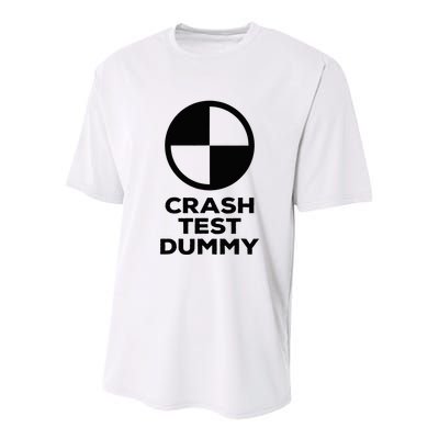 Crash Test Dummy Crash Test Dummy Costume Youth Performance Sprint T-Shirt