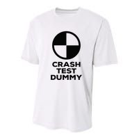 Crash Test Dummy Crash Test Dummy Costume Youth Performance Sprint T-Shirt