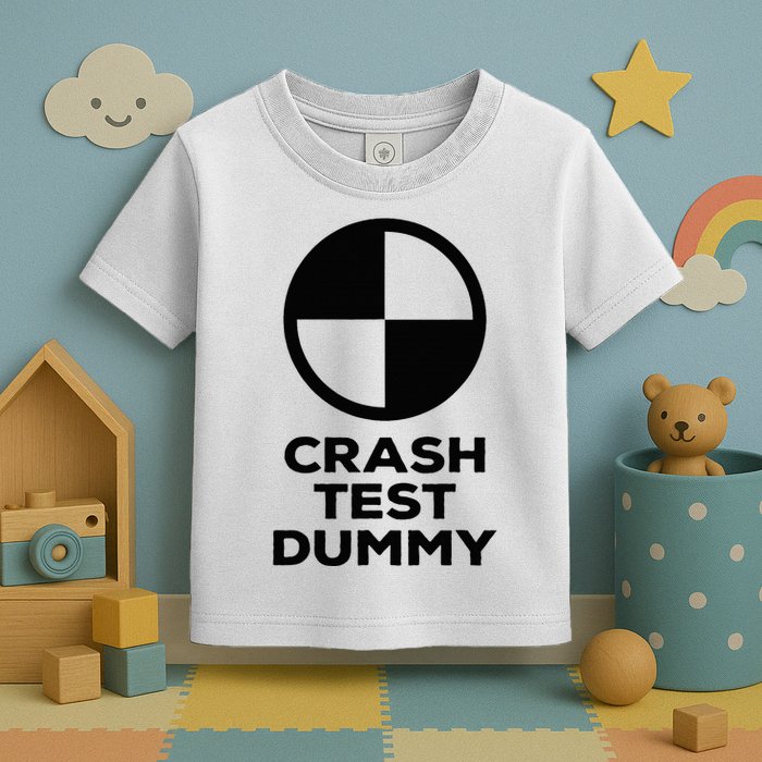 Crash Test Dummy Crash Test Dummy Costume Toddler T-Shirt