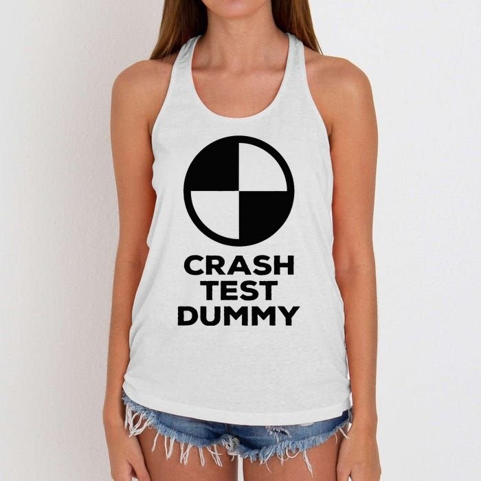 Crash Test Dummy Crash Test Dummy Costume Women's Knotted Racerback Tank