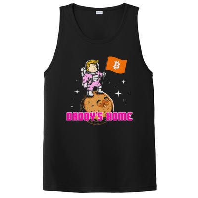 Cute Trump DaddyS Home Bitcoin Bullrun Humor Comeback Team PosiCharge Competitor Tank