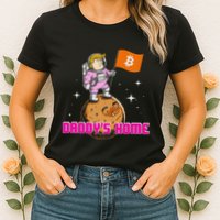 Cute Trump DaddyS Home Bitcoin Bullrun Humor Comeback Team Womens T-Shirt