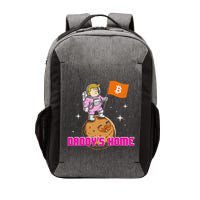 Cute Trump DaddyS Home Bitcoin Bullrun Humor Comeback Team Vector Backpack