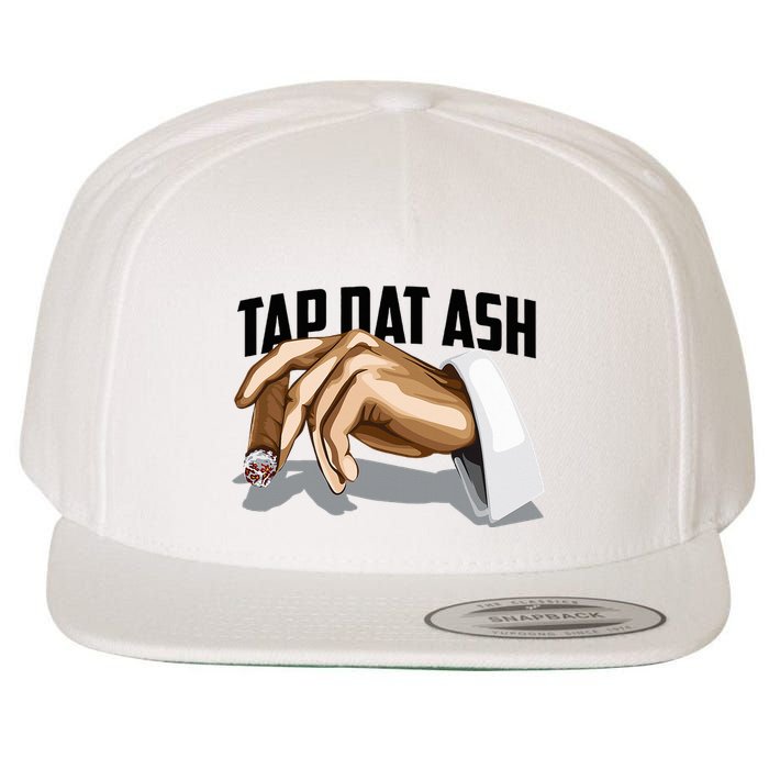 Cute Tap Dat Ash Cigarette Awesome Wool Snapback Cap