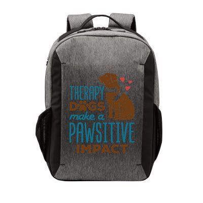 Cute Therapy Dogs Make A Pawsitive Impact Therapy Dog Team Vector Backpack