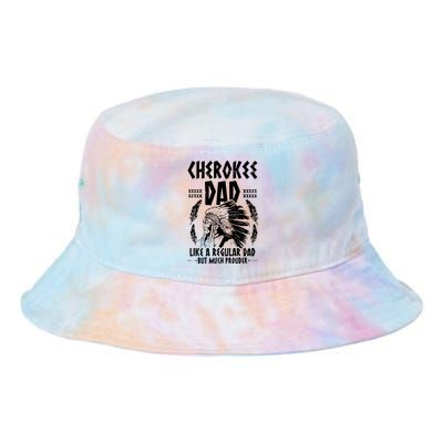 Cherokee Tribe Design For A Proud Cherokee Dad Tie Dye Newport Bucket Hat