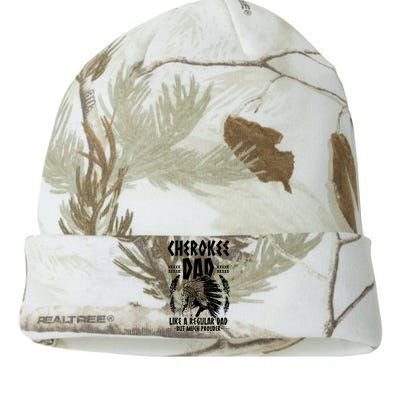 Cherokee Tribe Design For A Proud Cherokee Dad Kati Licensed 12" Camo Beanie