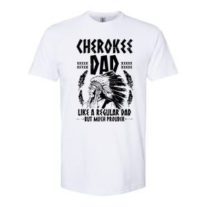 Cherokee Tribe Design For A Proud Cherokee Dad Softstyle CVC T-Shirt