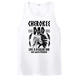 Cherokee Tribe Design For A Proud Cherokee Dad PosiCharge Competitor Tank