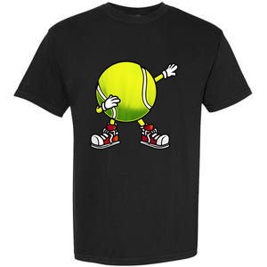 Cute Tennis Design Tennis Player Racket Sport Garment-Dyed Heavyweight T-Shirt