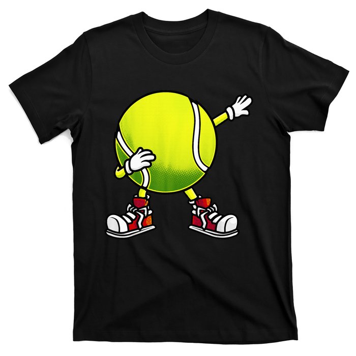 Cute Tennis Design Tennis Player Racket Sport T-Shirt