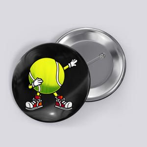 Cute Tennis Design Tennis Player Racket Sport Button