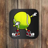 Cute Tennis Design Tennis Player Racket Sport Coaster