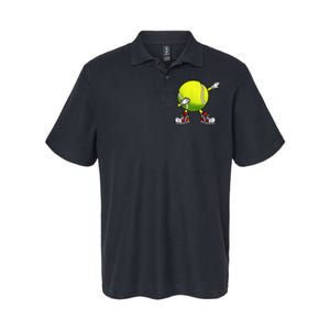 Cute Tennis Design Tennis Player Racket Sport Softstyle Adult Sport Polo