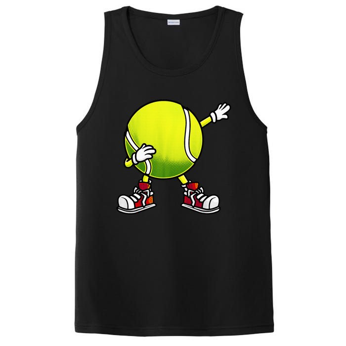 Cute Tennis Design Tennis Player Racket Sport PosiCharge Competitor Tank