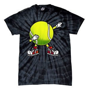 Cute Tennis Design Tennis Player Racket Sport Tie-Dye T-Shirt