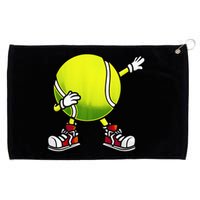 Cute Tennis Design Tennis Player Racket Sport Grommeted Golf Towel