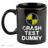 Crash Test Dummy 11oz C Handle Ceramic Mug