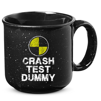 Crash Test Dummy 15oz Campfire Ceramic Mug