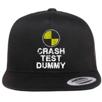 Crash Test Dummy Flat Bill Trucker Hat