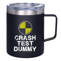 Crash Test Dummy 12oz Stainless Steel Coffee Mug