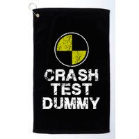 Crash Test Dummy Golf Towel