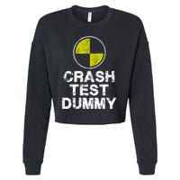 Crash Test Dummy Cropped Pullover Crew