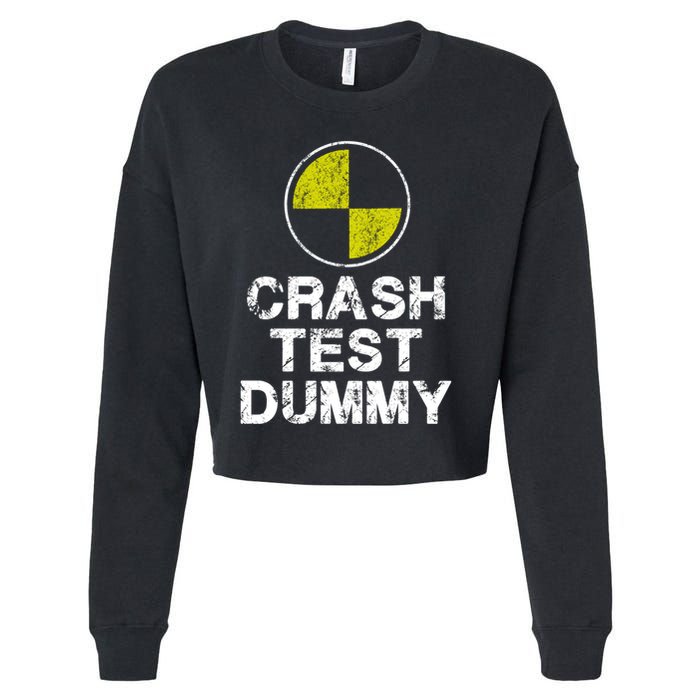 Crash Test Dummy Cropped Pullover Crew