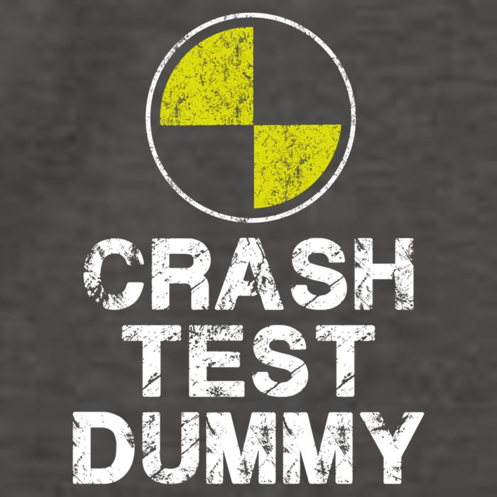 Crash Test Dummy Vector Backpack