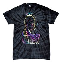 Cute Tie Dye Boo Boo Crew Halloween Ghost Wound Care Nurse Tie-Dye T-Shirt