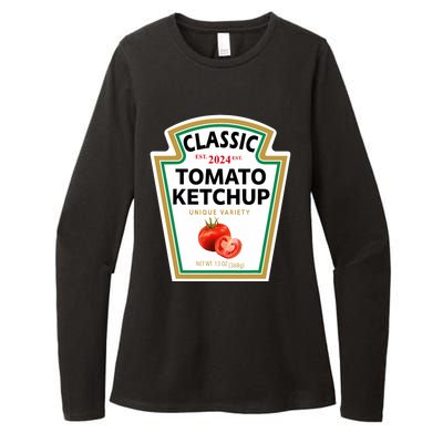 Classic Tomato Diy Halloween Costume Matching Group Womens CVC Long Sleeve Shirt