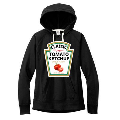 Classic Tomato Diy Halloween Costume Matching Group Women's Fleece Hoodie