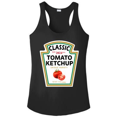 Classic Tomato Diy Halloween Costume Matching Group Ladies PosiCharge Competitor Racerback Tank