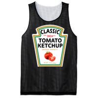 Classic Tomato Diy Halloween Costume Matching Group Mesh Reversible Basketball Jersey Tank