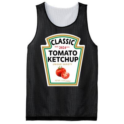 Classic Tomato Diy Halloween Costume Matching Group Mesh Reversible Basketball Jersey Tank