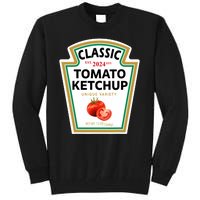 Classic Tomato Diy Halloween Costume Matching Group Tall Sweatshirt