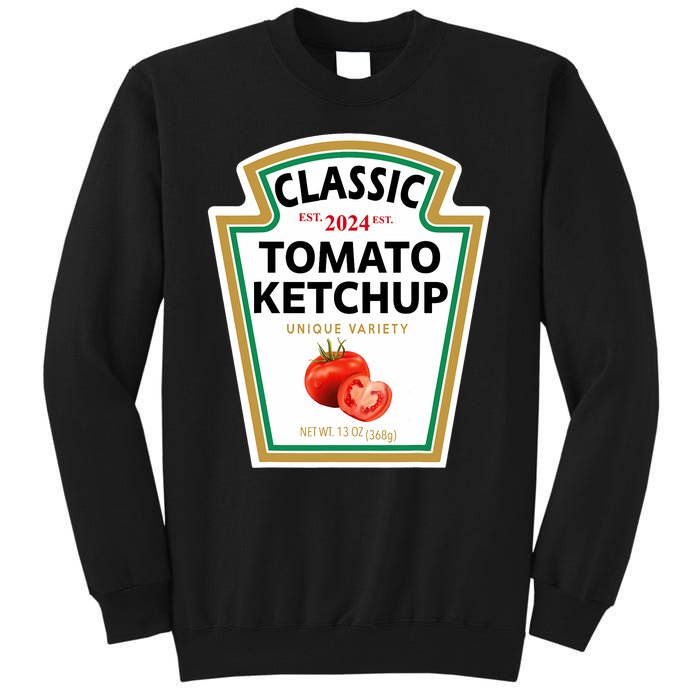 Classic Tomato Diy Halloween Costume Matching Group Tall Sweatshirt