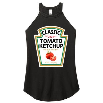 Classic Tomato Diy Halloween Costume Matching Group Women's Perfect Tri Rocker Tank