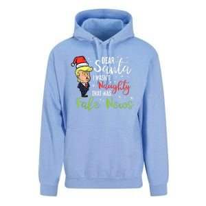 Christmas Trump Dear Santa Fake News Funny Xmas Unisex Surf Hoodie