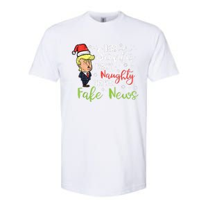 Christmas Trump Dear Santa Fake News Funny Xmas Softstyle CVC T-Shirt