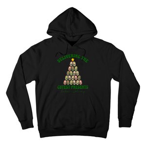 Christmas Tree Delivering The Cutest Presents L D Nurse Hoodie