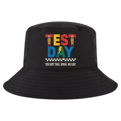 Crush Test Day You Got This Bruh No Cap Cool Comfort Performance Bucket Hat