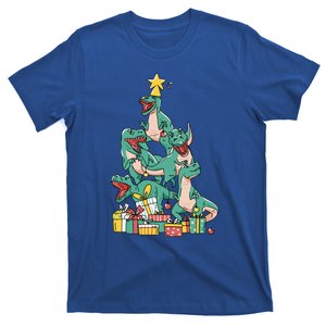 Christmas Trex Dinosaur Happy Trexmas Tree Rex Christmas Cool Gift T-Shirt