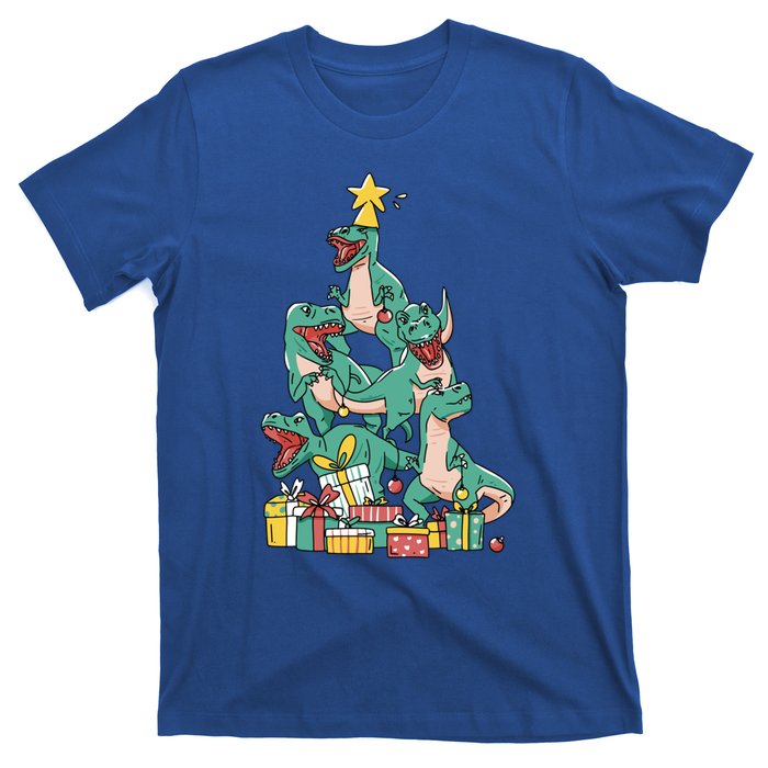 Christmas Trex Dinosaur Happy Trexmas Tree Rex Christmas Cool Gift T-Shirt