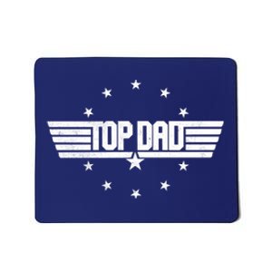 Cool Top Dad Fathers Day Logo Mousepad