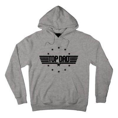 Cool Top Dad Fathers Day Logo Hoodie