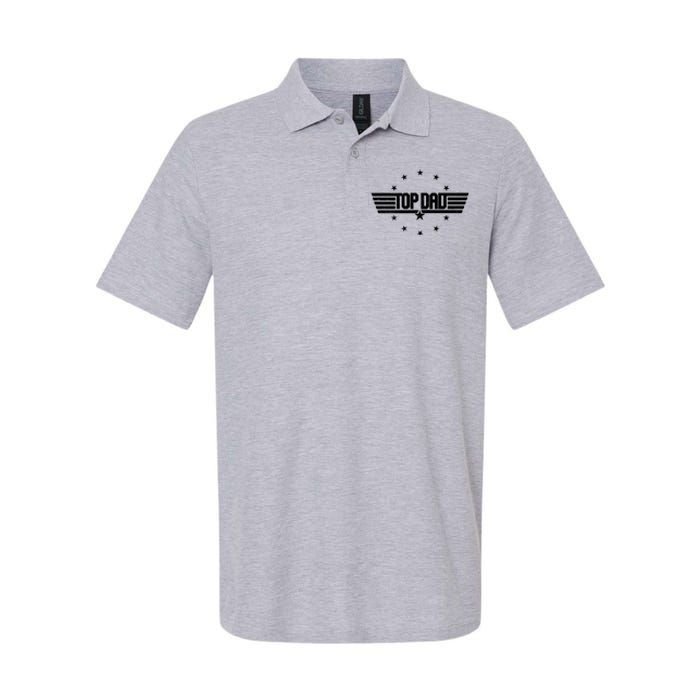 Cool Top Dad Fathers Day Logo Softstyle Adult Sport Polo