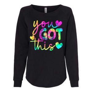 Cute Tie Dye You Got This Womens California Wash Sweatshirt